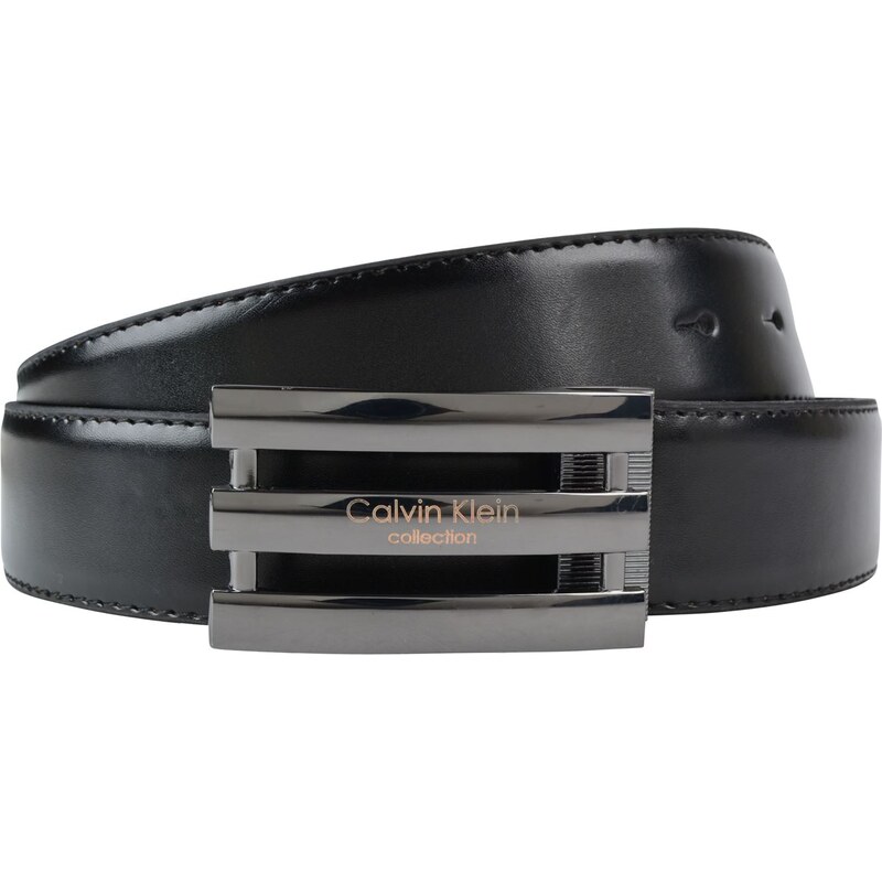 CALVIN KLEIN B29 Leather Belt Black