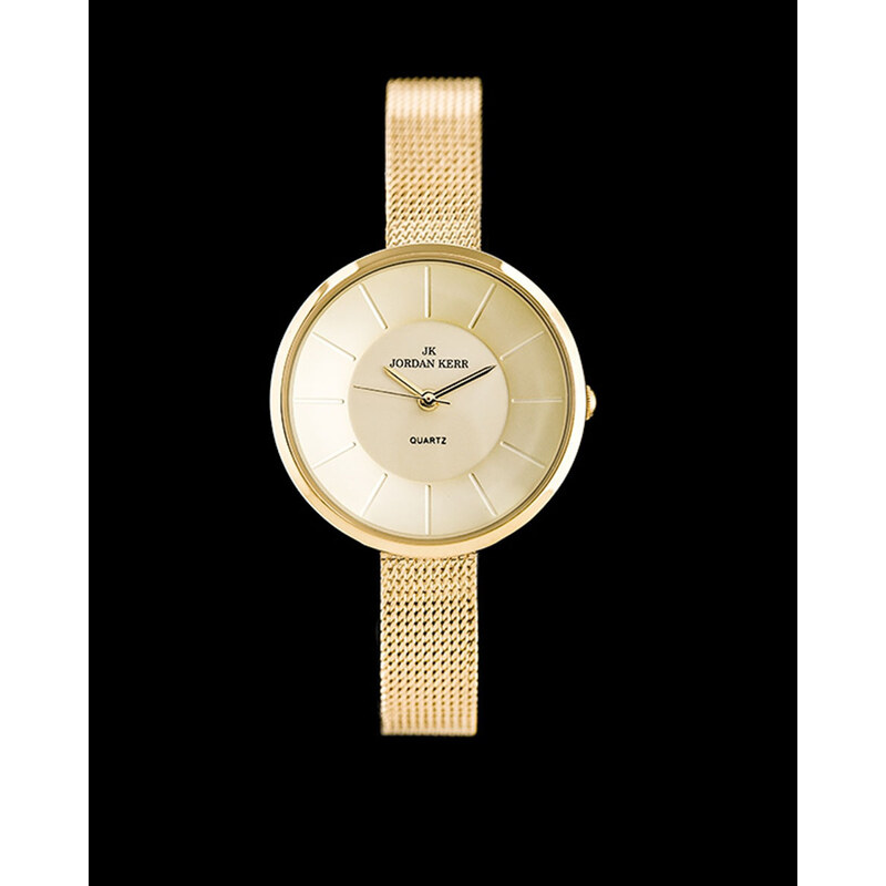 Dámské zlaté hodinky Jordan Kerr Romina