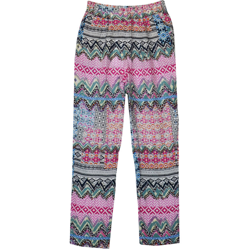 Topo Dívčí vzorované kalhoty - barevné