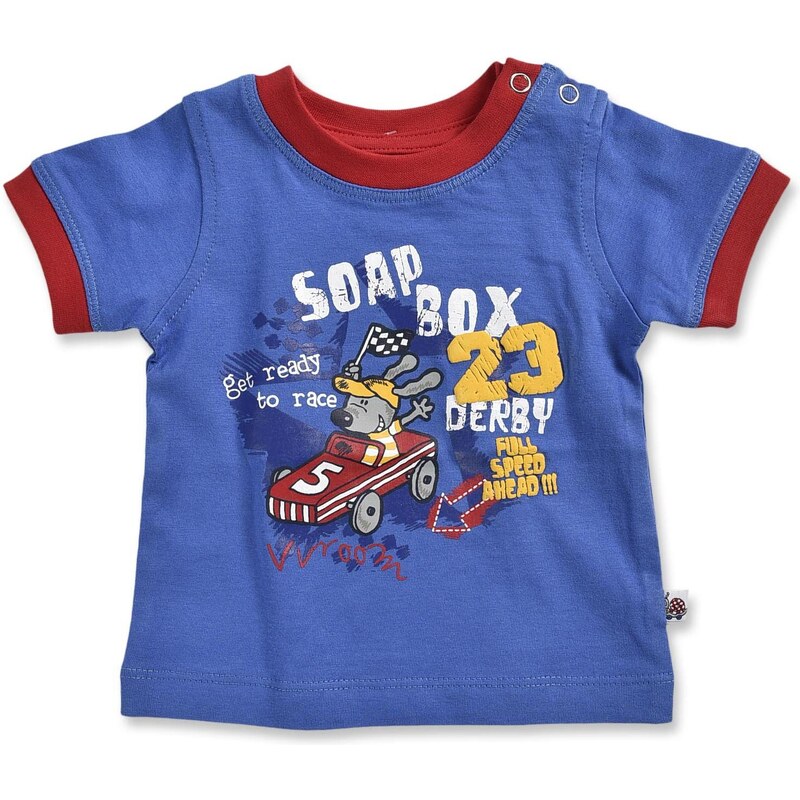 Blue Seven Chlapecké tričko Soap Box - modré