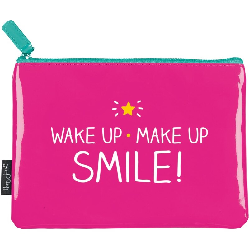 Bonami Růžová kometická taška Happy Jackson Wake Up Make Up