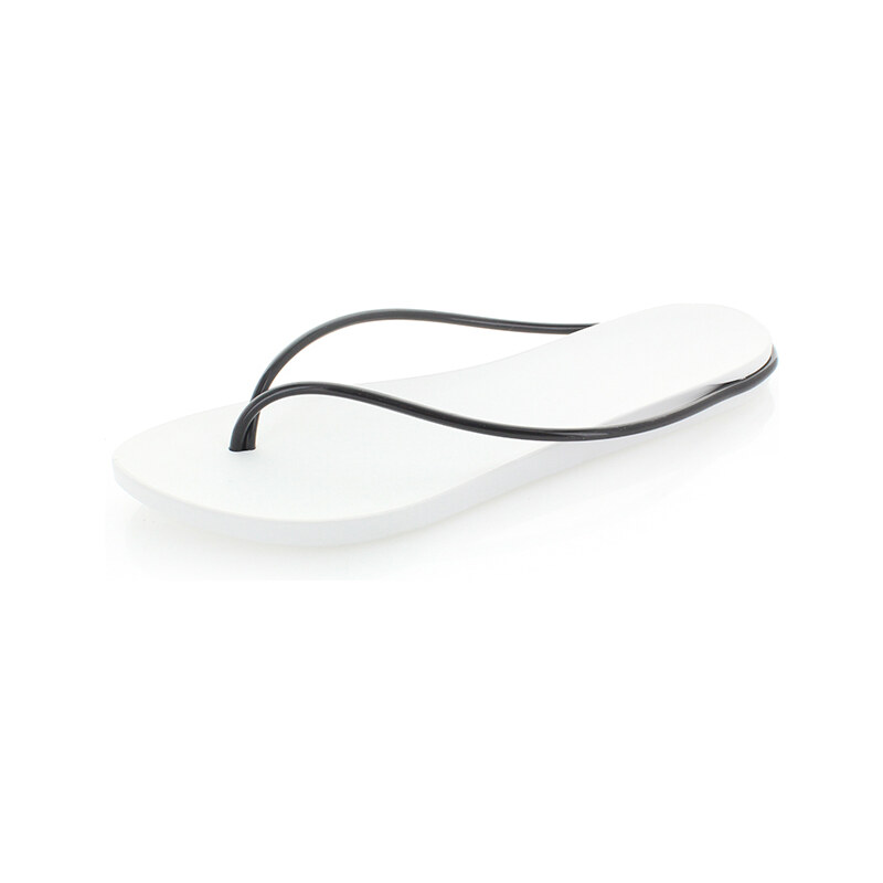 Dámské bílo-černé pantofle Ipanema Philippe Starck Thing M