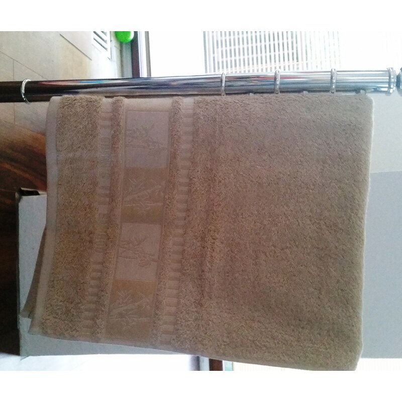 Ariatex Bamboo ručník organic (béžová) 50x90 cm