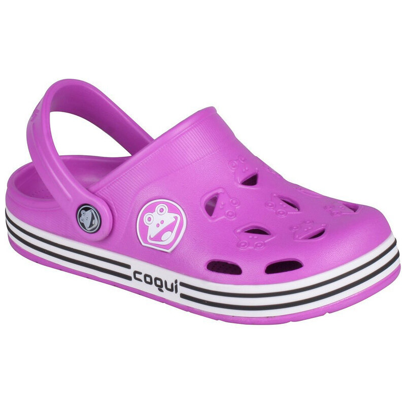 Coqui Dětské sandále Aftersport Froggy 8801 Purple 101473