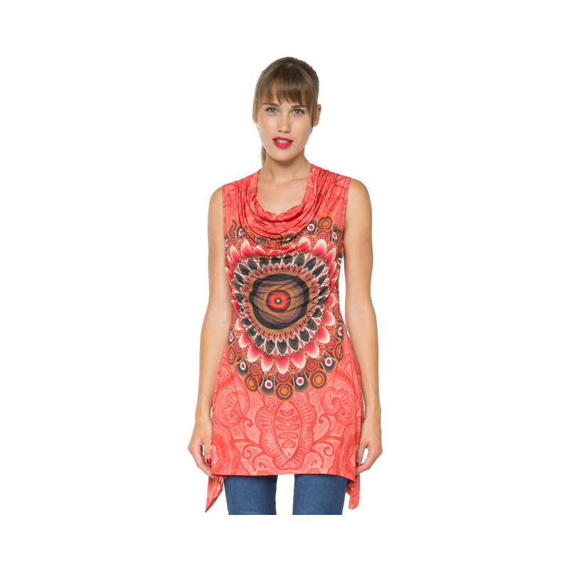 Desigual Dámský top Coral Potent Purple 61T25X8 3152