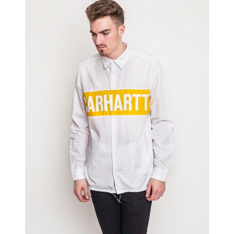 Košile Carhartt WIP Shore Shirt White / Carambola / White