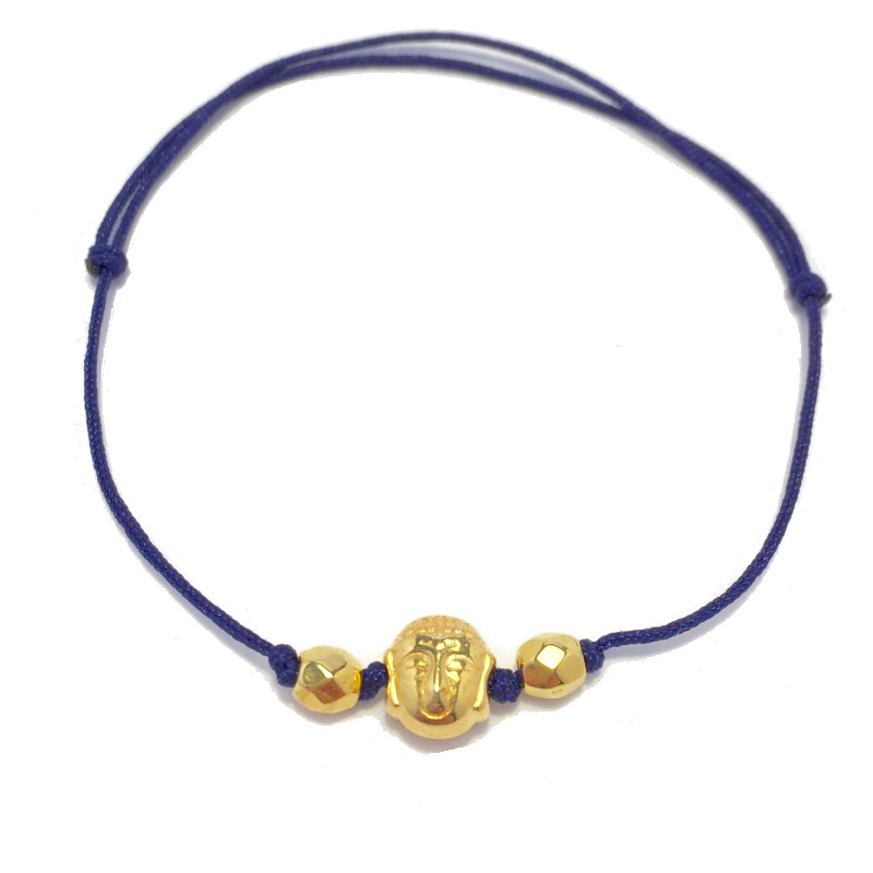 Dámský náramek s Buddhou modrý Mou Jewel