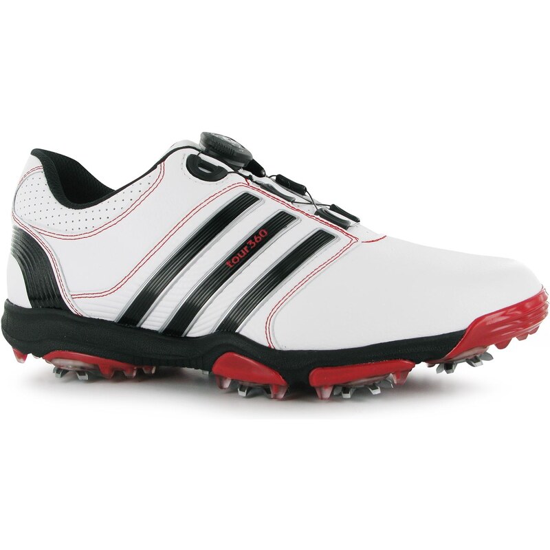 Golfové boty adidas Tour 360 Boa pán. bílá/černá/červená