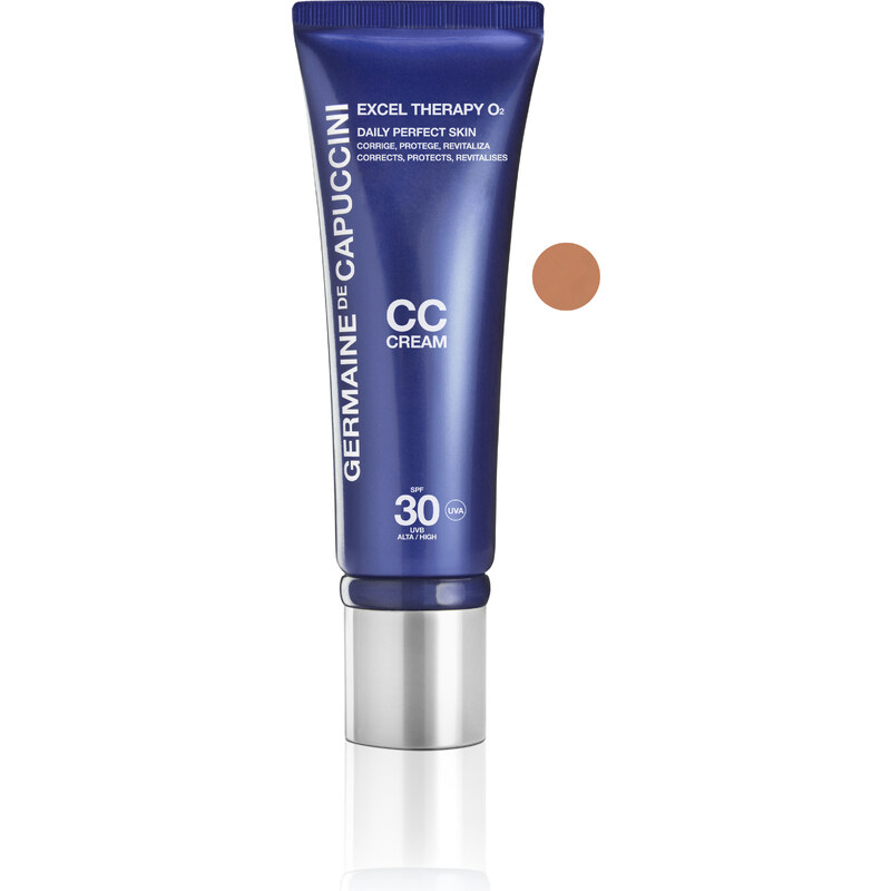 Germaine de Capuccini Excel Therapy O2 CC Cream Daily Perfect Skin – pěstící krém s lehce krycí schopností 50ml Bronzová