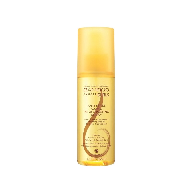 Alterna Bamboo Smooth Curls Anti-Frizz Re-activating Spray – stylingový sprej pro aktivaci vln 125ml