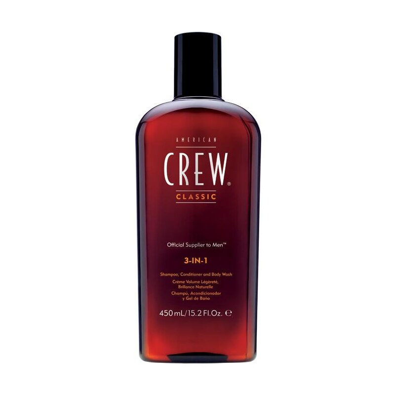 American Crew Classic 3-in-1 – pánský šampon, kondicionér a sprchový gel v jednom 450ml