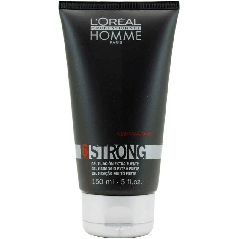 Loréal Professionnel Homme Strong Gel - pánský silně fixační gel 150ml