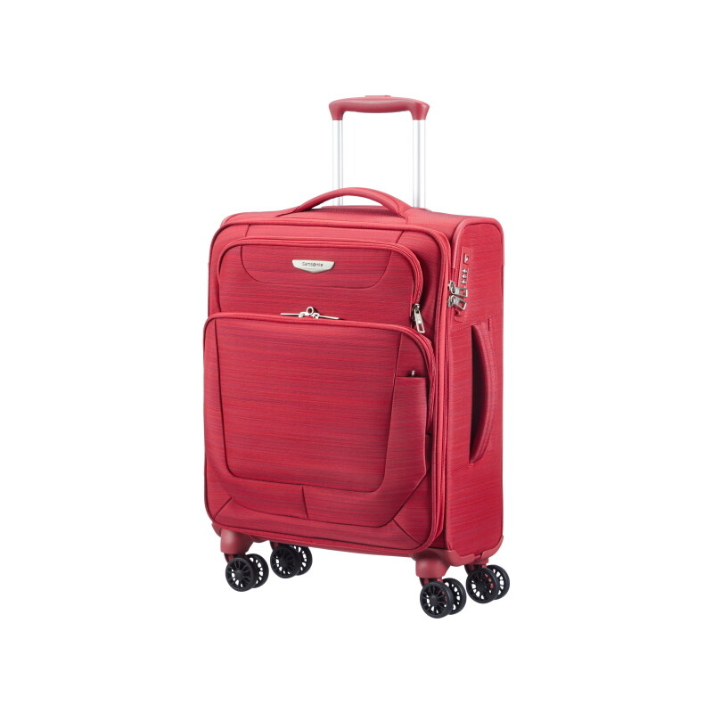Kabinový kufr Samsonite Spark Spinner 38V-003 - červená