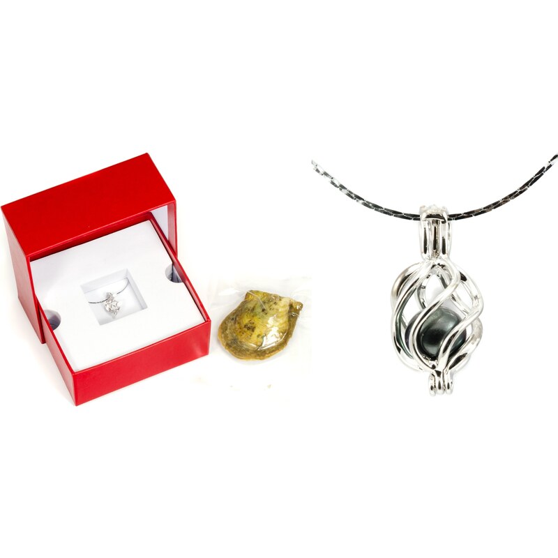 JewelsHall Perla přání - náhrdelník - spirála - stříbro 925