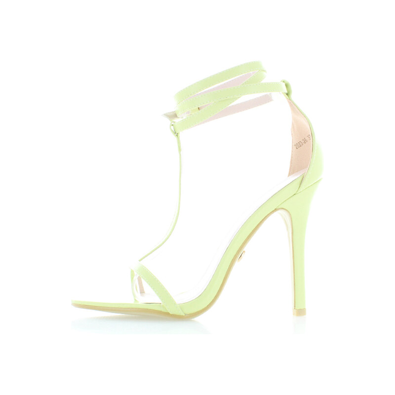 United Fashion Světle zelené sandály Irene