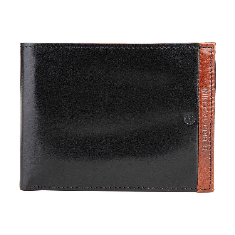 Sergio Tacchini, pánská černá peněženka K50T6EP029NMA