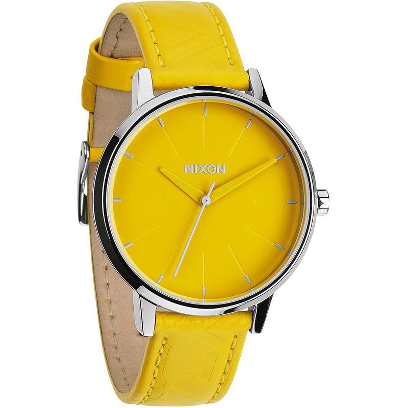 Nixon Kensington Leather yellow mod