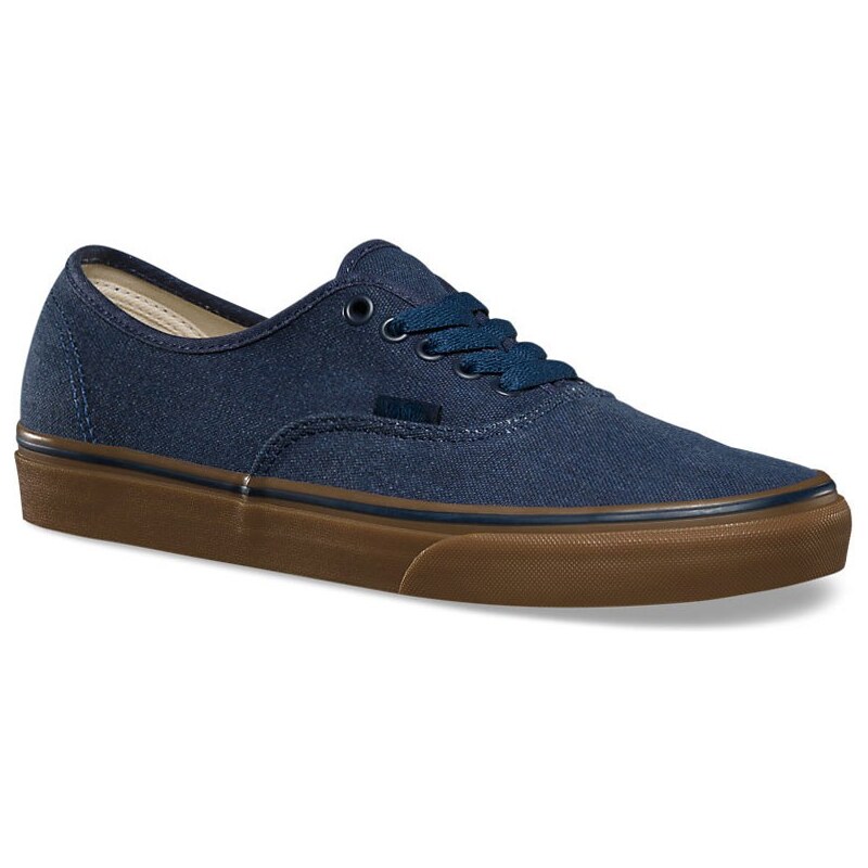 Vans Authentic washed canvas dress blues/gum