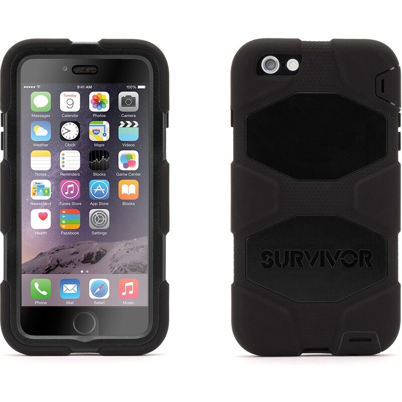 Pouzdro / kryt pro Apple iPhone 6 Plus / 6S Plus - Griffin, Survivor Black