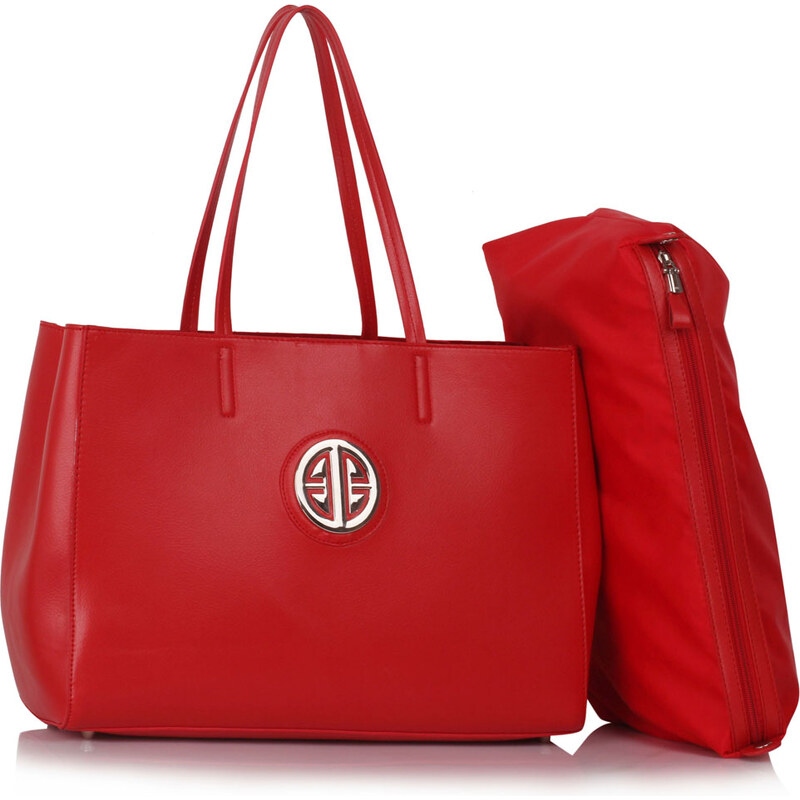 Kabelka London Bags červená