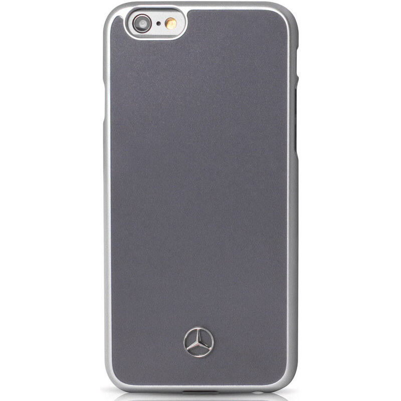 Pouzdro / kryt pro Apple iPhone 6 / 6S - Mercedes-Benz, Metallic Plate Grey