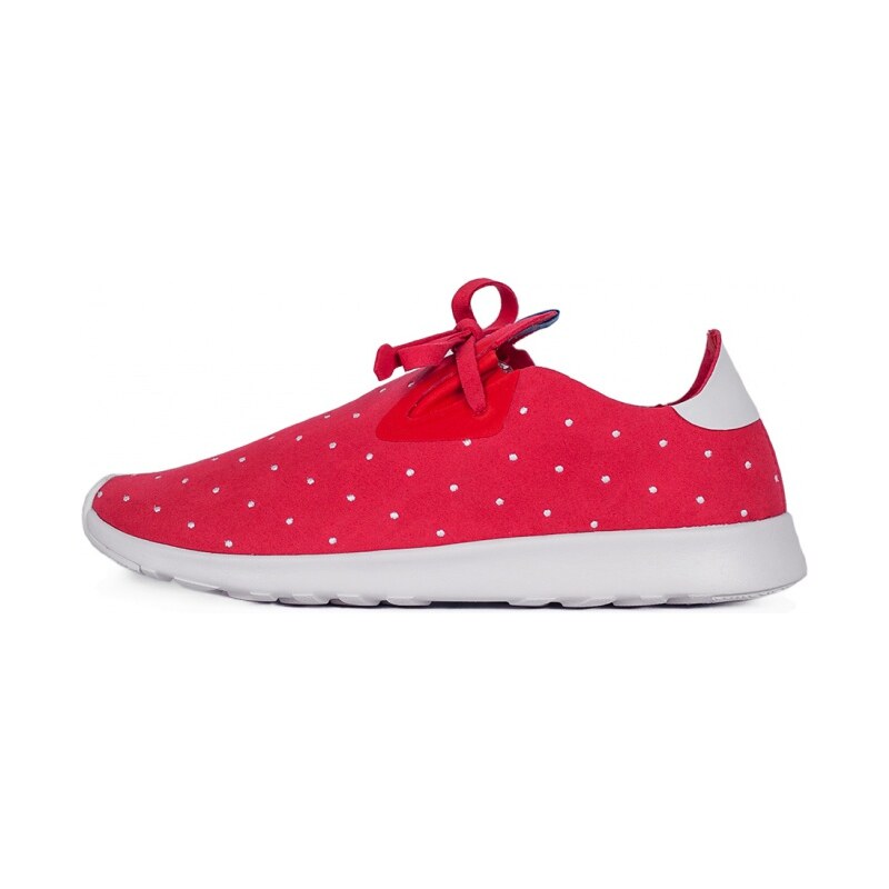 Sneakers - tenisky Native Apollo Moc Embroidered Torch Red/ Shell White/ Polka Dot