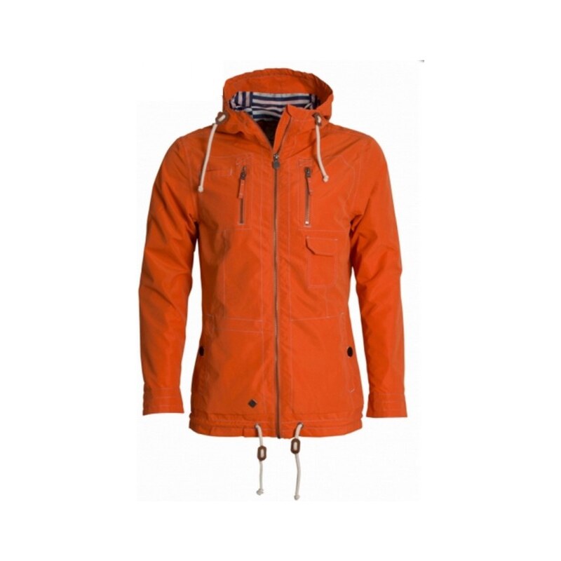Pánská větrovka Woox Drizzle Men´s Jacket Orange, oranžová