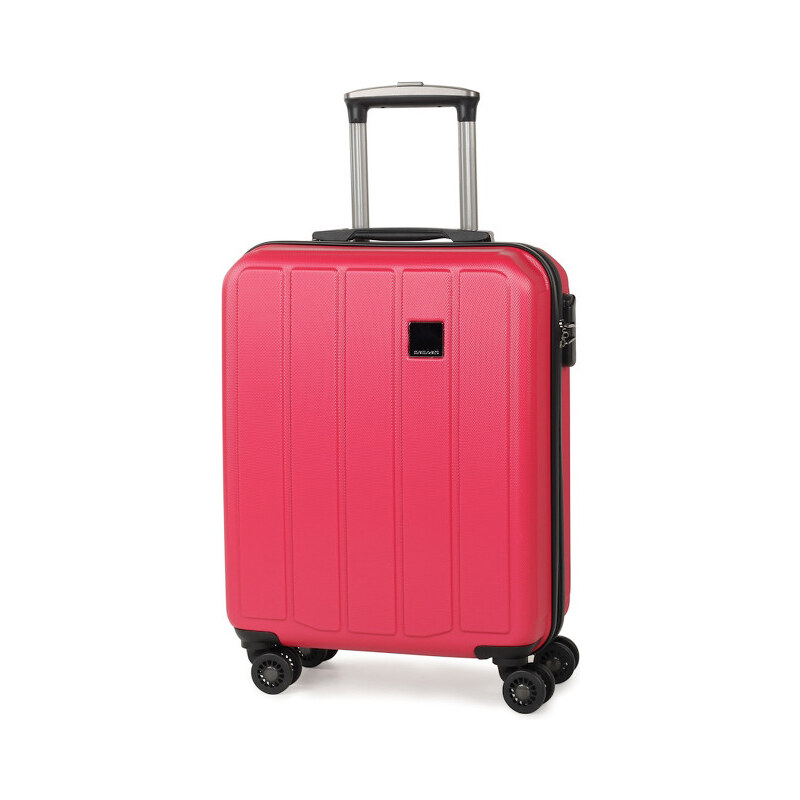 Member‘s Cestovní kufr 34L TR-0136/4-50 ABS růžová