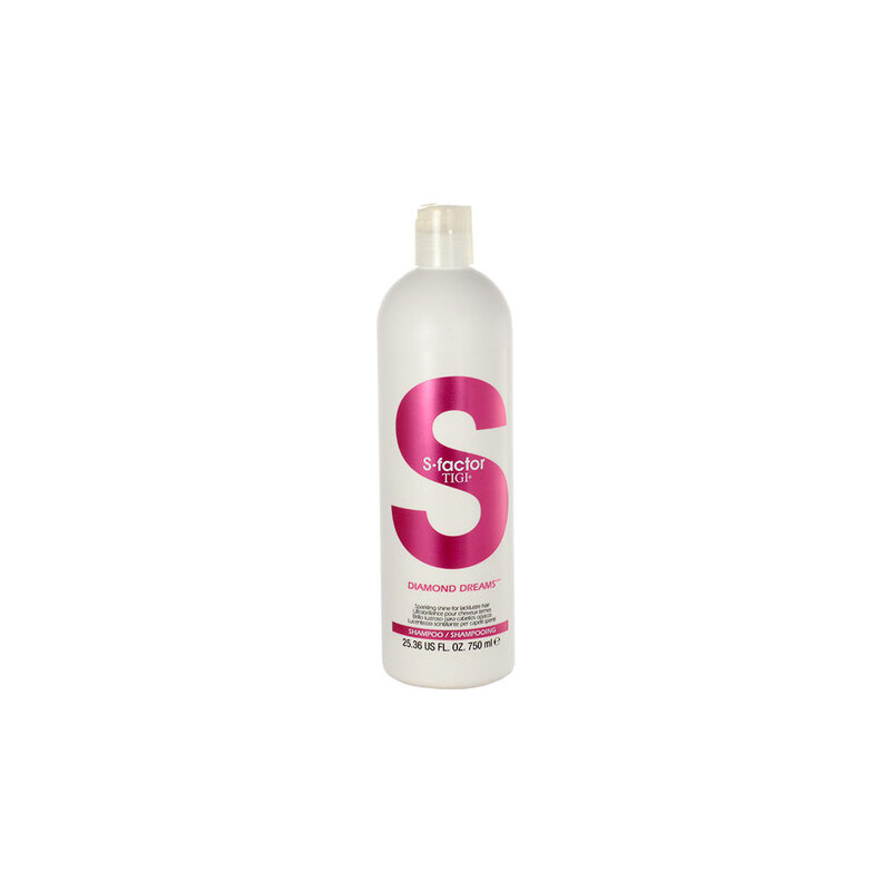 Tigi S Factor Diamond Dreams Shampoo 750ml Šampon na poškozené, barvené vlasy W Šampon pro lesk a ochranu