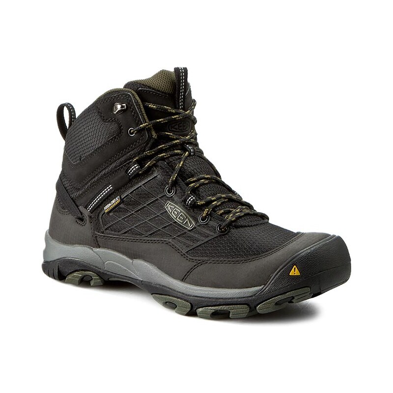 Trekingová obuv KEEN - Saltzman Wp Mid 1013285 Black/Forest Night