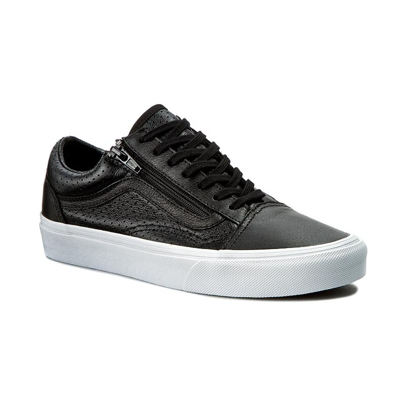 Sneakersy VANS - Old Skool Zip VN00018GDJ6 (Perf Leather) Black