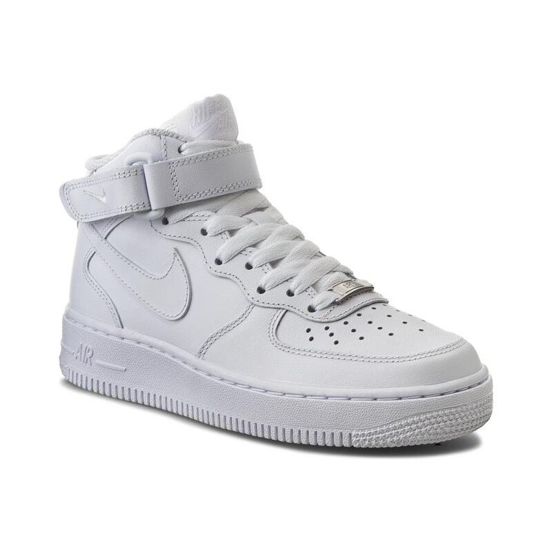 Boty NIKE - Air Force 1 Mid '07 LE 366731 100 White/White