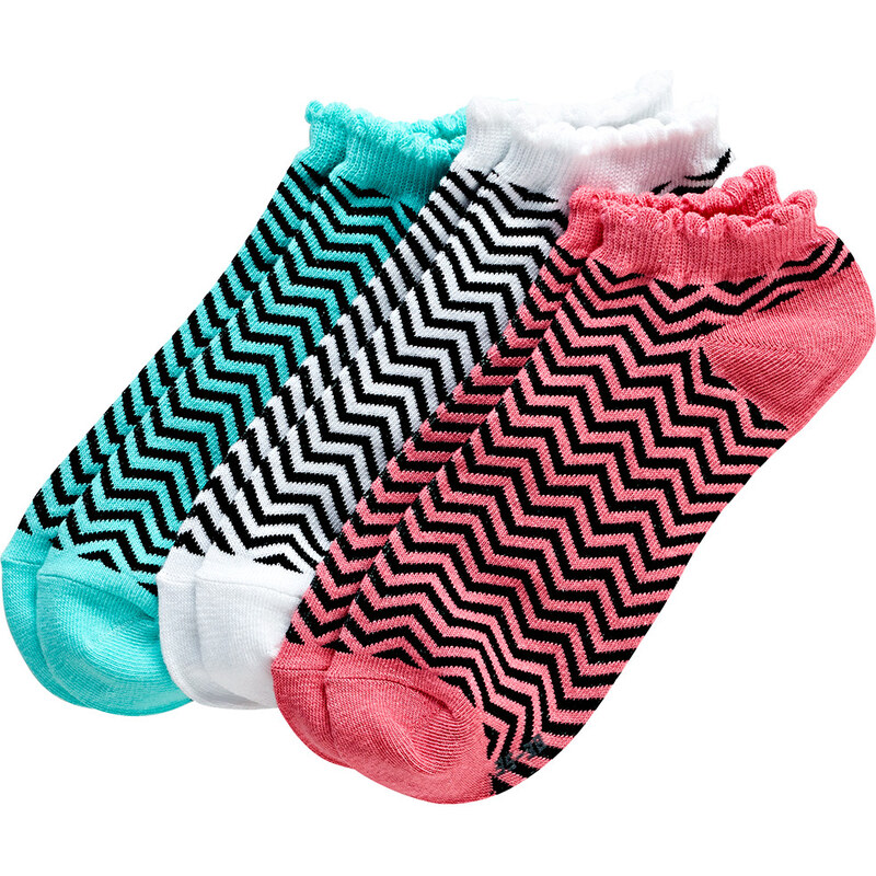 Topolino 3 páry dívčích kotníkových ponožek