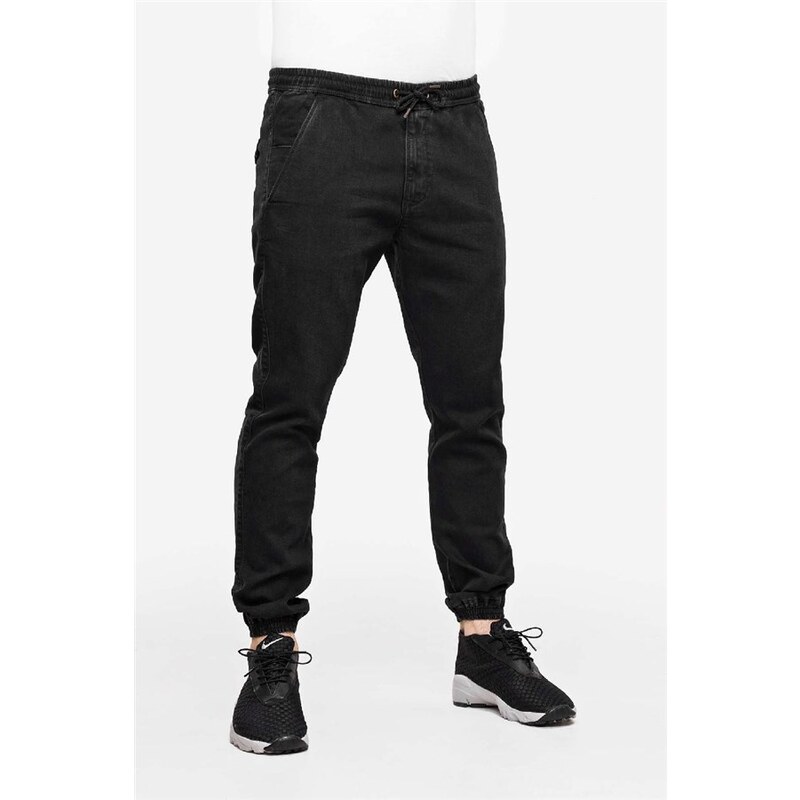 kalhoty REELL - Reflex Pant Black Denim (BLACK DENIM)