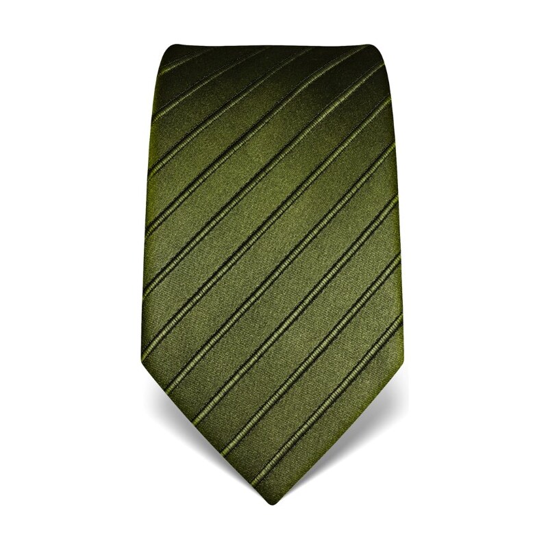 Luxusní zelená kravata Vincenzo Boretti 21913