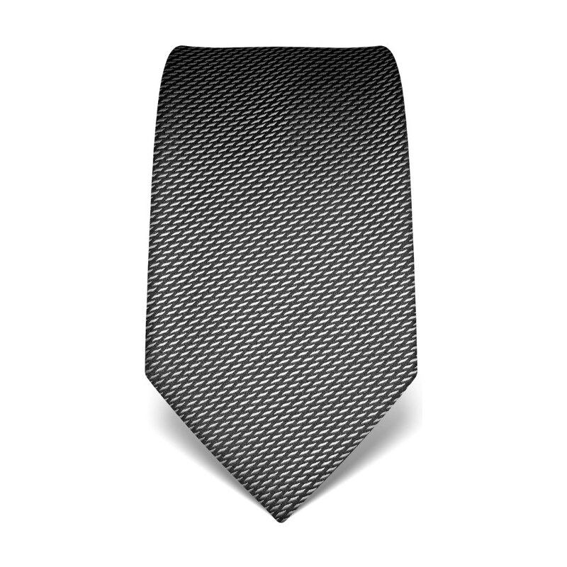 Elegantní antracitová kravata Vincenzo Boretti 21930