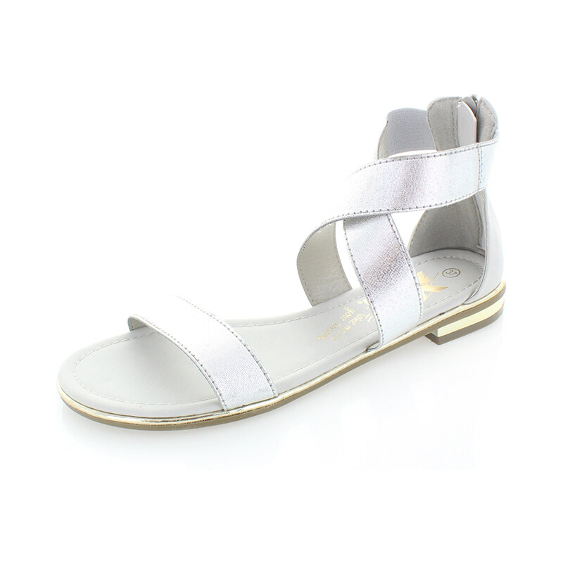 Stříbrné sandály XTI 45166