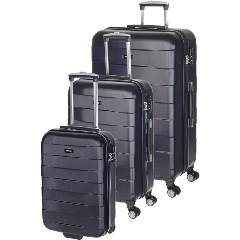 Cestovní kufry set 3ks March S,M,L 0100-14 modrá