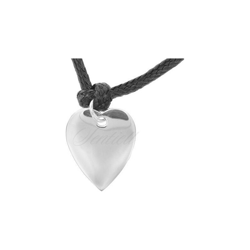 SENTIELL Stříbrný plochý přívěsek pro náramek - tvar diamantu