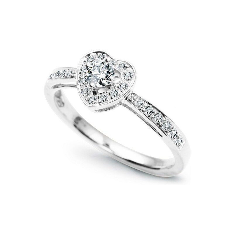 STAVIORI Zásnubní prsten s diamantem PZD4437W