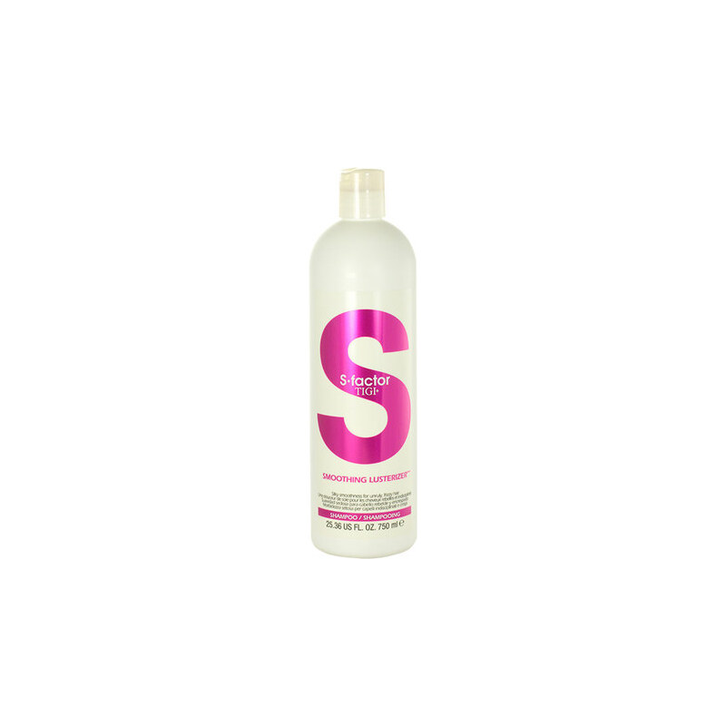 Tigi S Factor Smoothing Lusterizer Shampoo 750ml Šampon na nepoddajné vlasy W Pro uhlazení nepoddajných vlasů