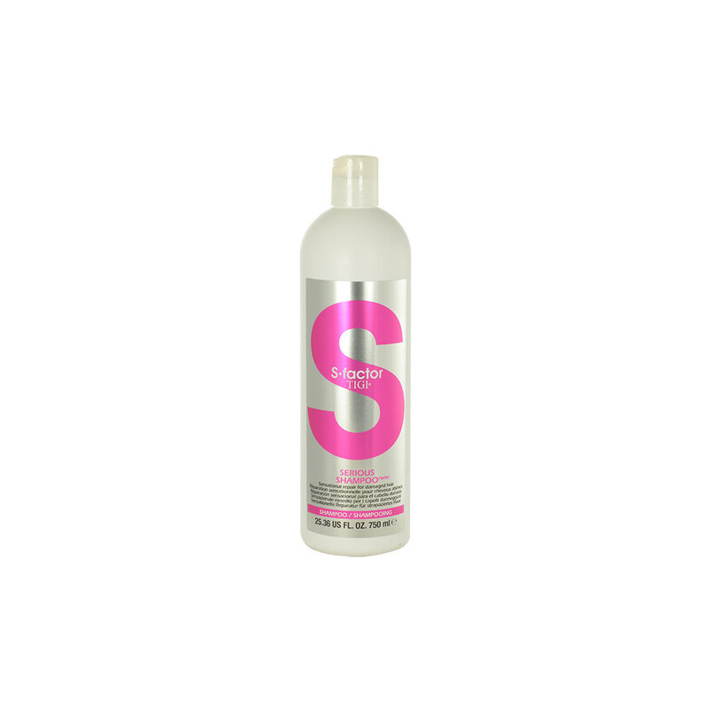 Tigi S Factor Serious Shampoo 750ml Šampon na poškozené, barvené vlasy W Pro poškozené vlasy