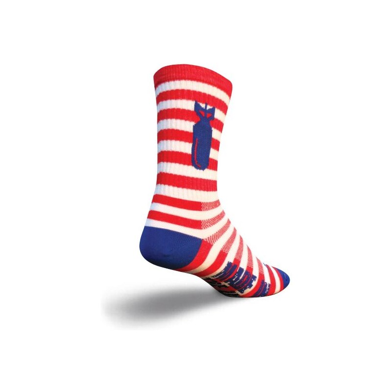 Sock Guys Cyklistické ponožky - Bomber USA - S/M