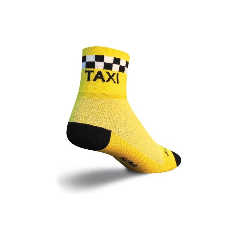 Sock Guys Cyklistické ponožky Taxi - L/XL