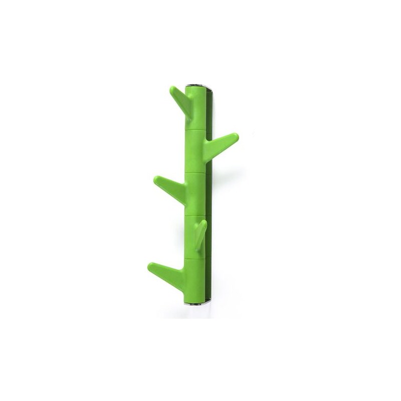 INNO OKA C5 - nástěnný věšák - 5 háčků (zelený)