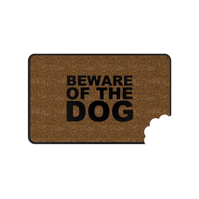 Balvi Rohožka BALVI Beware Of The Dog
