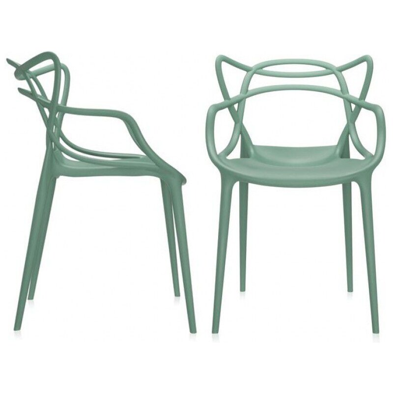 Židle Masters od KARTELL (zelená)