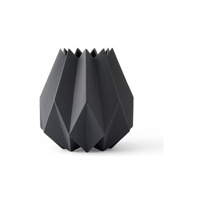 MENU Váza Folded Vase, Tall, Carbon