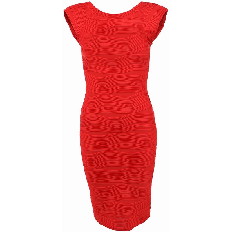 Červené pouzdrové šaty AX Paris