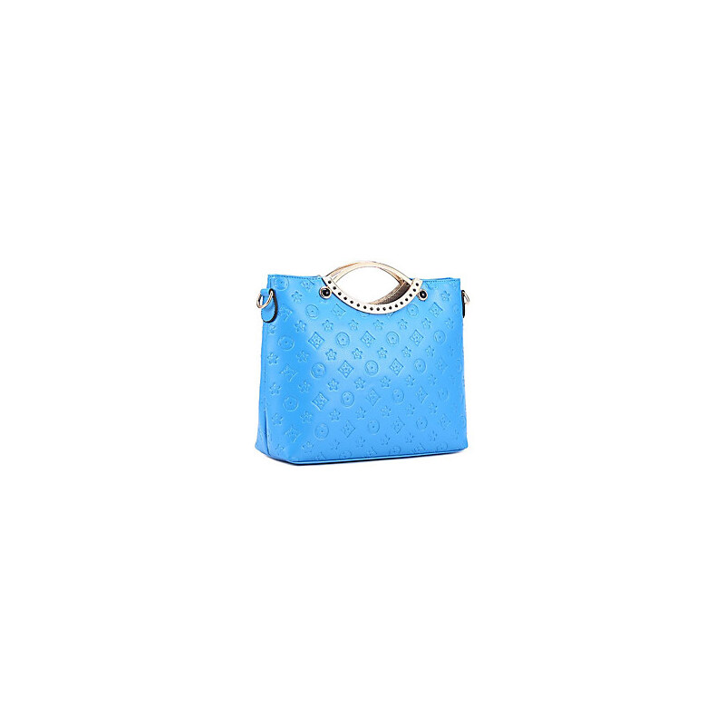 LightInTheBox Smiling Butterfly European Style Embossing Crossbody Bag(Blue)